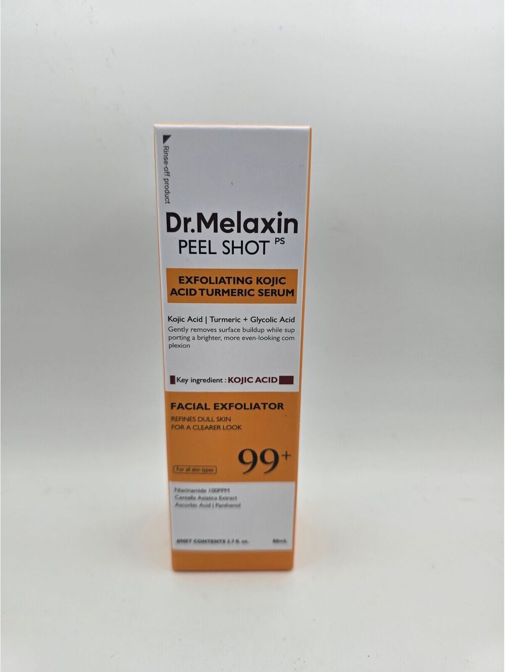 Dr. melaxin exfoliating kojic acid turmeric serum 80ml